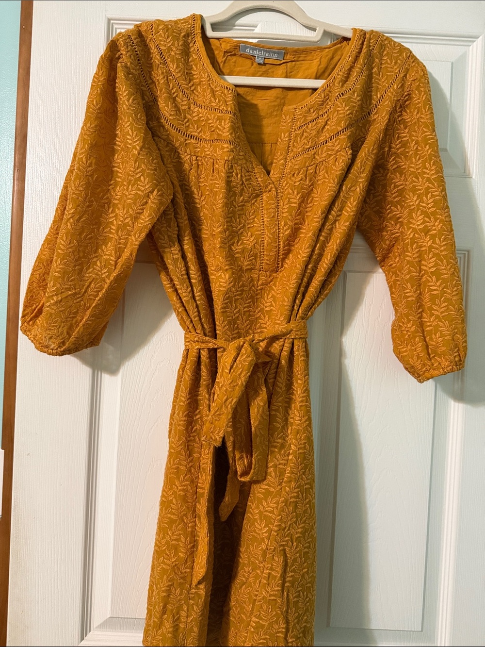 Daniel Rainn Mustard Yellow Top